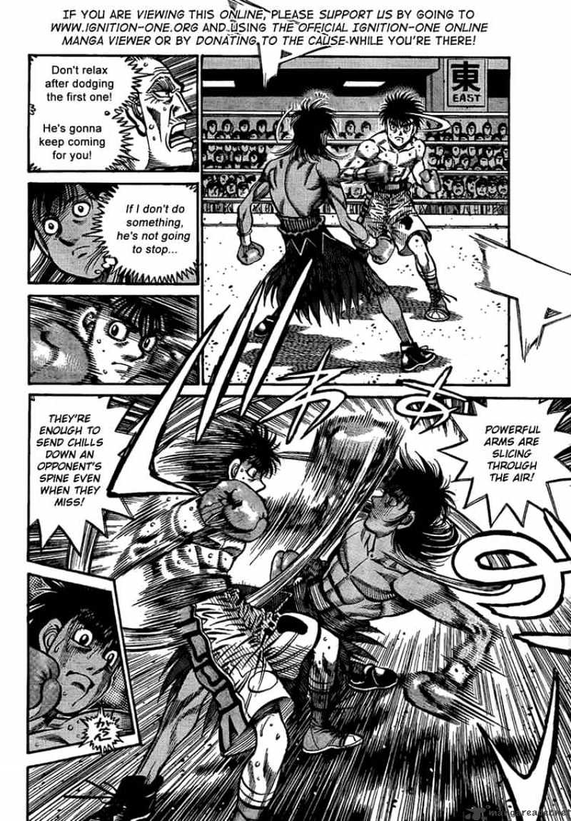 Hajime no Ippo: Fighting Spirit, Chapter 869 image 02